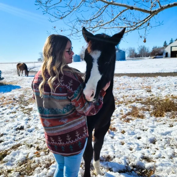 Red Wine Aztec Shacket - Picture 7 of 7